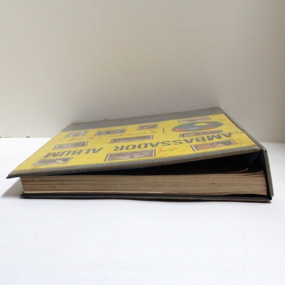 Vintage Ambassador World Stamp Album for Postage Stamps of the World - No Stamps - Picture 4 of 15